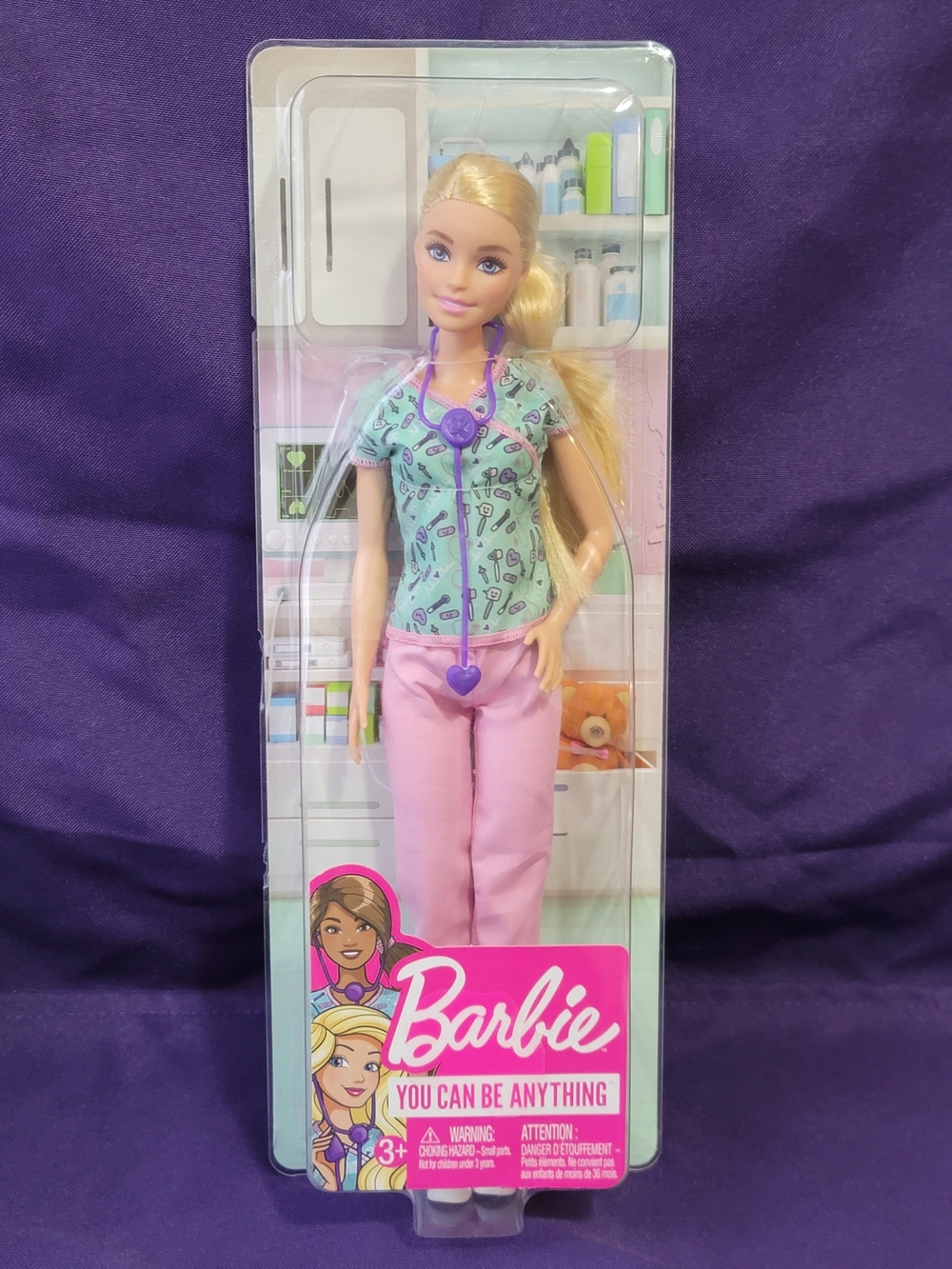 Barbie Kids Nurse Doll in Pink and Mint - Barbie